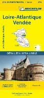 Loire-Atlantique Vendee - Michelin Local Map 316