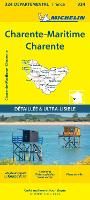 Charente-Maritime Charente - Michelin Local Map 324