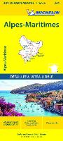 Alpes-Maritimes - Michelin Local Map 341