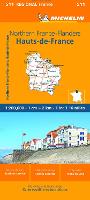 Nord-Pas-de-Calais, Picardy - Michelin Regional Map 511