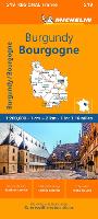 Burgundy - Michelin Regional Map 519