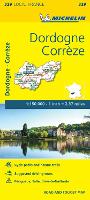 Correze, Dordogne - Michelin Local Map 329