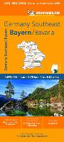 Germany Southeast, Bavaria - Michelin Regional Map 546