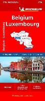 Belgium & Luxembourg - Michelin National Map 716