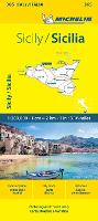 Sicily - Michelin Local Map 365