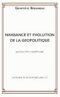 Naissance Et Evolution de la Geopolitique