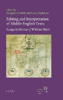 Editing and Interpretation of Middle English Texts