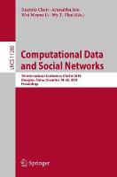 Computational Data and Social Networks