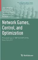 Network Games, Control, and Optimization