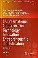 EAI International Conference on Technology, Innovation, Entrepreneurship and Education