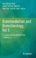Bioremediation and Biotechnology, Vol 3