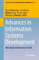 Advances in Information Systems Development