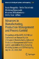Advances in Manufacturing, Production Management and Process Control
