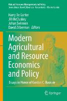 Modern Agricultural and Resource Economics and Policy