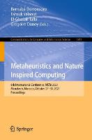 Metaheuristics and Nature Inspired Computing