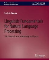 Linguistic Fundamentals for Natural Language Processing