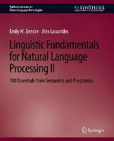 Linguistic Fundamentals for Natural Language Processing II