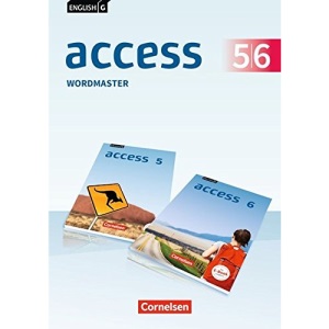 English G Access Band 5/6: 9./10. Schuljahr - Allgemeine Ausgabe - Wordmaster mit Lösungen: Vokabelübungsheft