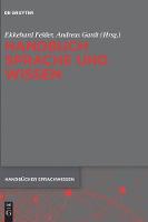 Handbuch Sprache und Wissen