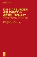 Die Marburger Gelehrten-Gesellschaft
