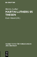 Martin Luthers 95 Thesen