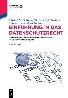 Einführung in Das Datenschutzrecht
