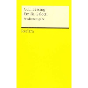 Emilia Galotti: Ein Trauerspiel in fünf Aufzügen. Studienausgabe