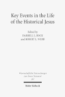 Key Events in the Life of the Historical Jesus