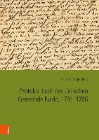 Protokollbuch der jüdischen Gemeinde Fulda, 1731-1786