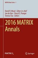 2016 MATRIX Annals