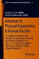 Advances in Physical Ergonomics & Human Factors