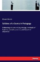 Syllabus of a Course in Pedagogy