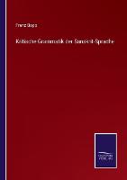 Kritische Grammatik der Sanskrit-Sprache