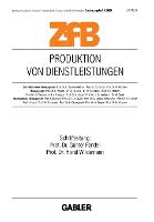 Produktion von Dienstleistungen