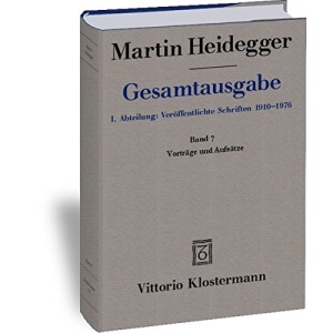 Martin Heidegger, Gesamtausgabe