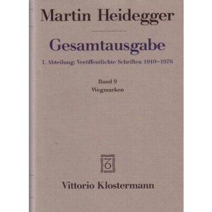 Martin Heidegger, Gesamtausgabe