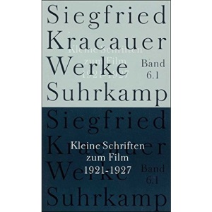 Kleine Schriften zum Film. 1921 - 1927.