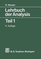 Lehrbuch der Analysis