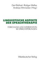 Linguistische Aspekte der Sprachtherapie