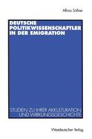 Deutsche Politikwissenschaftler in der Emigration