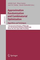 Approximation, Randomization and Combinatorial Optimization. Algorithms and Techniques