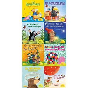 Pixi-8er-Set 254: Die beliebtesten Bilderbuch-Helden bei Pixi (8x1 Exemplar)