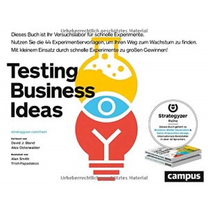 Testing Business Ideas: Mit kleinem Einsatz durch schnelle Experimente zu großen Gewinnen