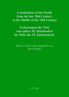Constitutional Documents of Denmark, Norway and Sweden 1809–1849