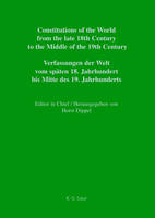 Polish Constitutional Documents 1790–1848