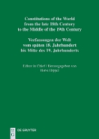 Croatian, Slovenian and Czech Constitutional Documents 1818–1849