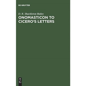 Onomasticon to Cicero's Letters