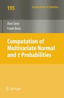 Computation of Multivariate Normal and t Probabilities