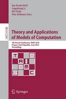 Theory and Applications of Models of Computation