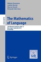 The Mathematics of Language